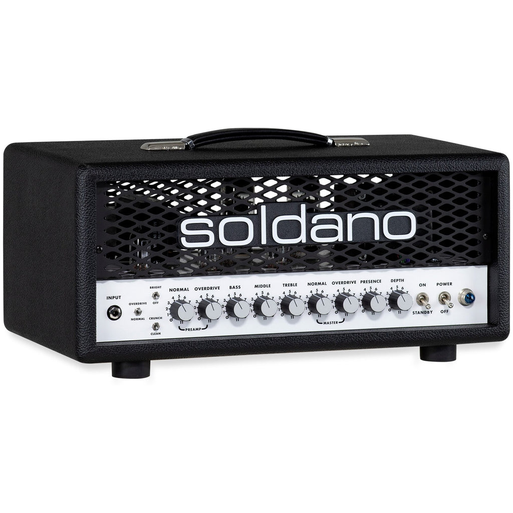 Soldano SLO-30 Guitar Amplifier Head, Black - 3