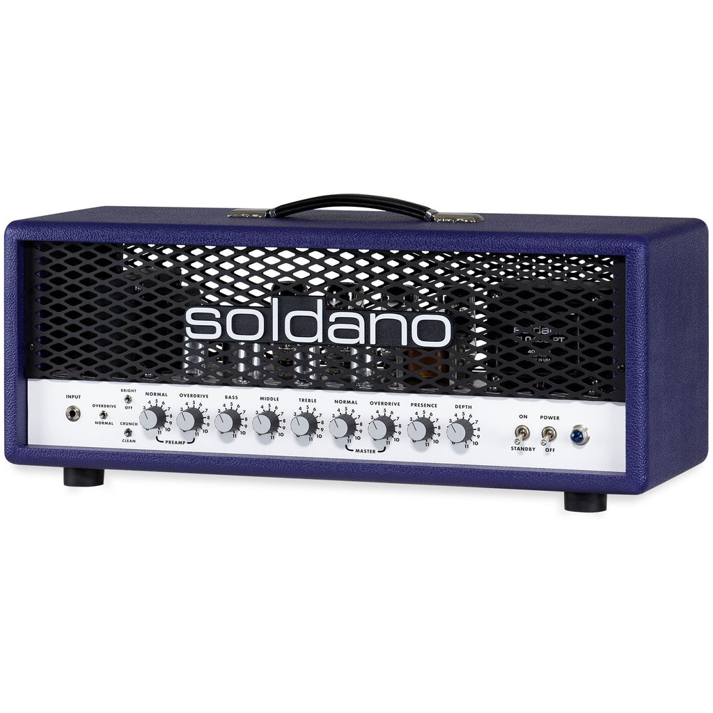 Soldano SLO-100 Guitar Amplifier Head, Purple - 3