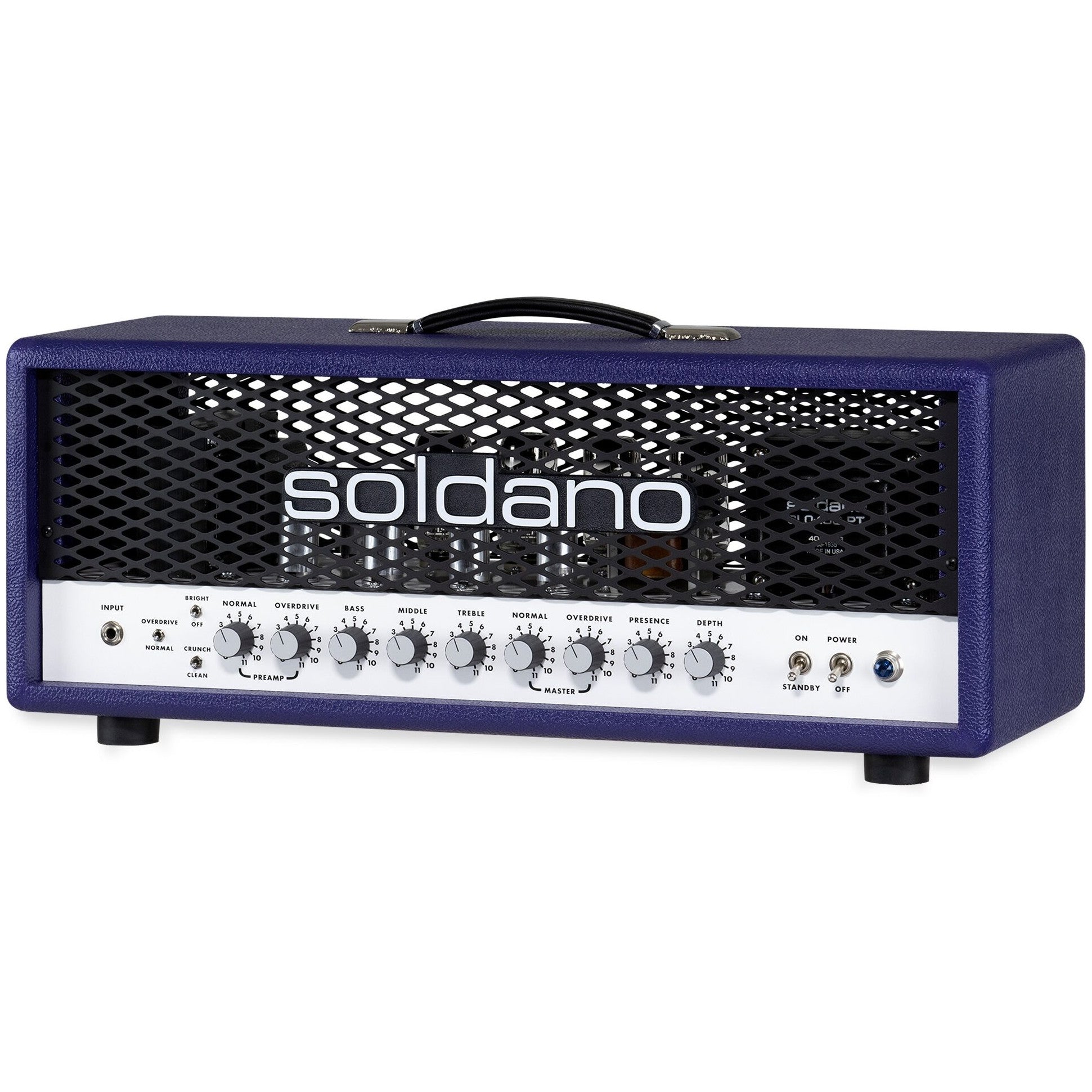 Soldano SLO-100 Guitar Amplifier Head, Purple - 3