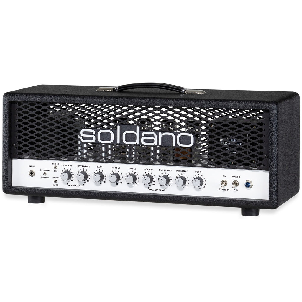 Soldano SLO-100 Guitar Amplifier Head, Black - 3
