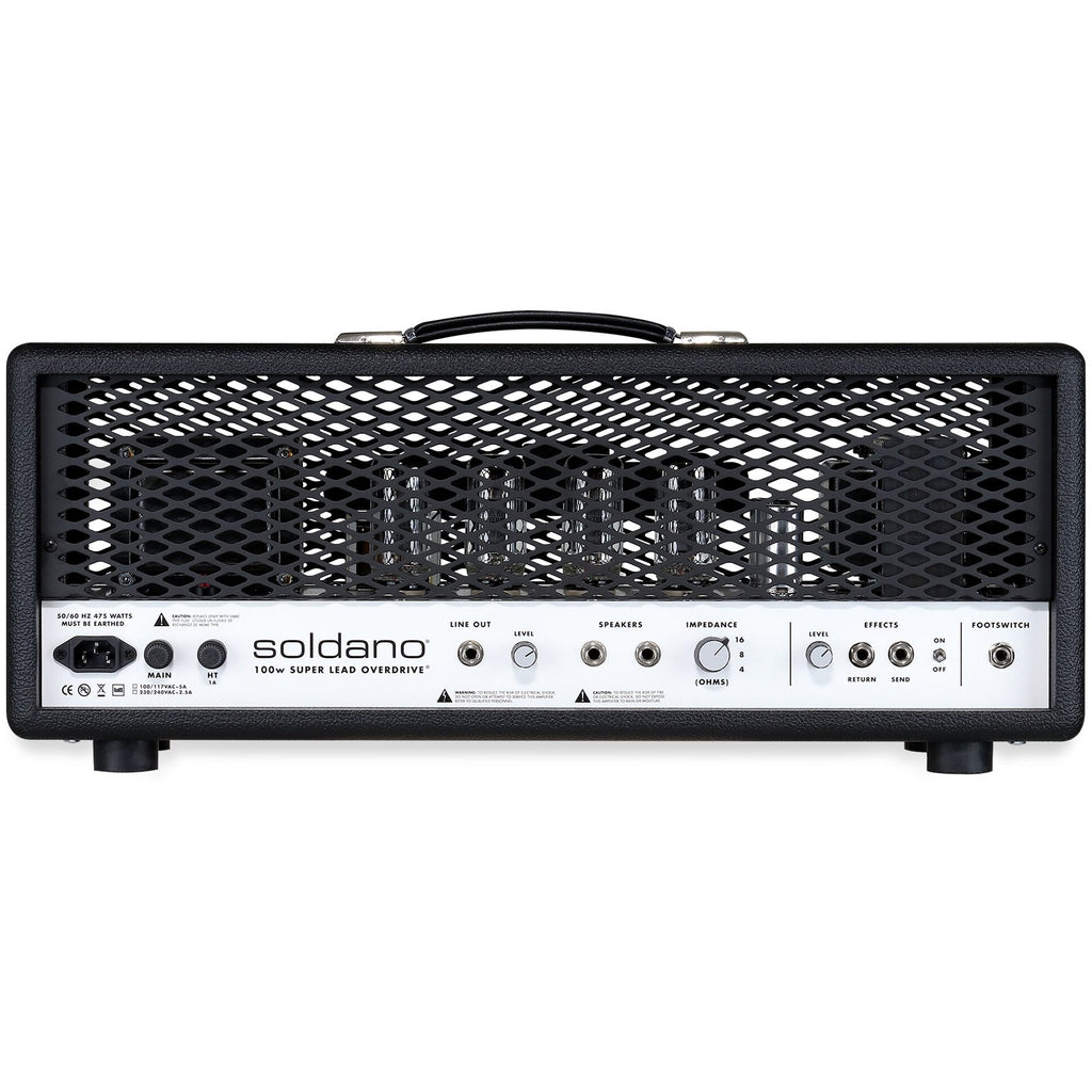 Soldano SLO-100 Guitar Amplifier Head, Black - 4