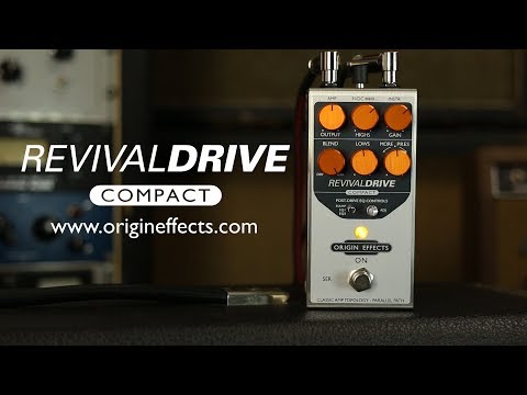 Origin Effects RevivalDRIVE Compact Overdrive Pedal