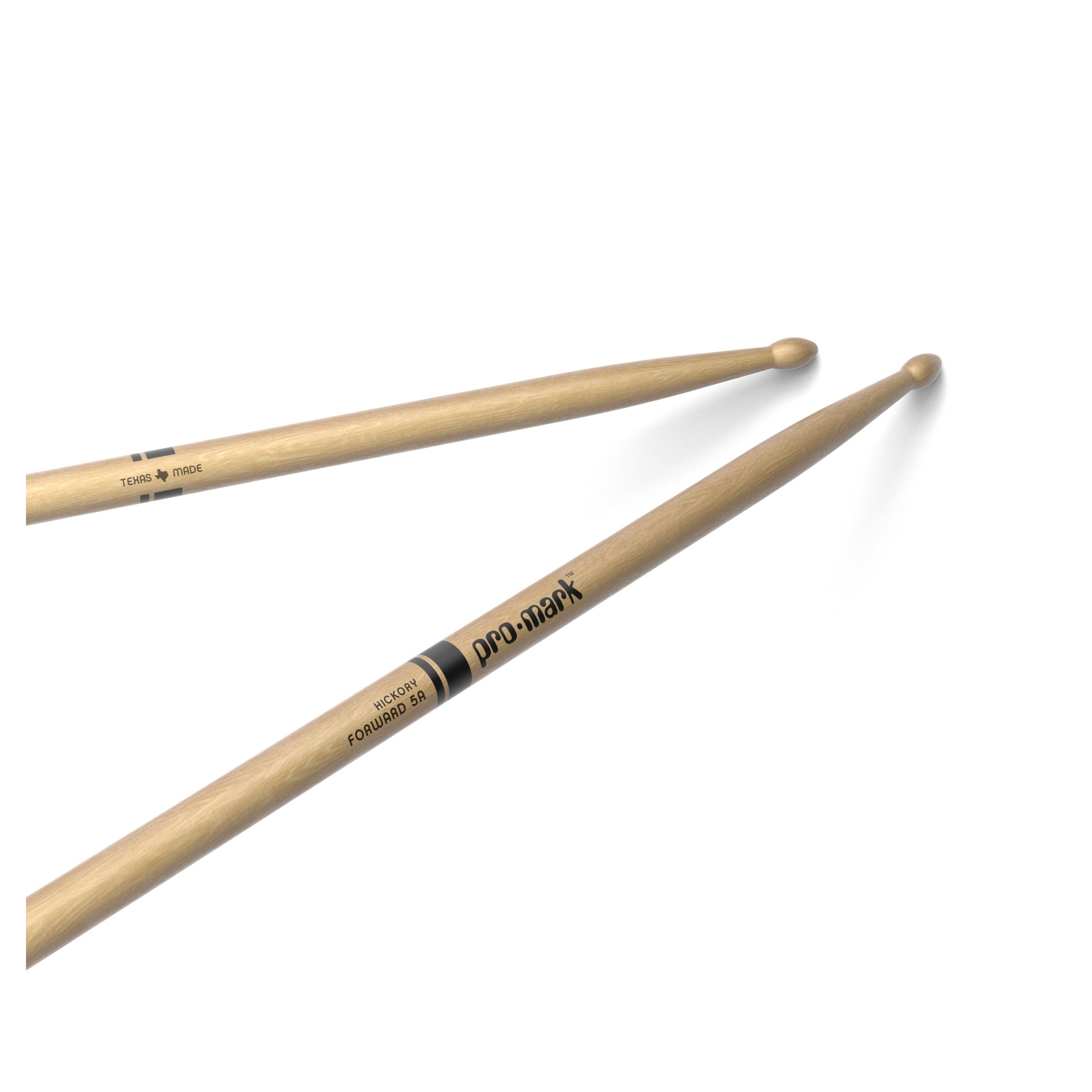 ProMark Classic Forward 5A Lacquered Hickory Wood Tip Drum Sticks