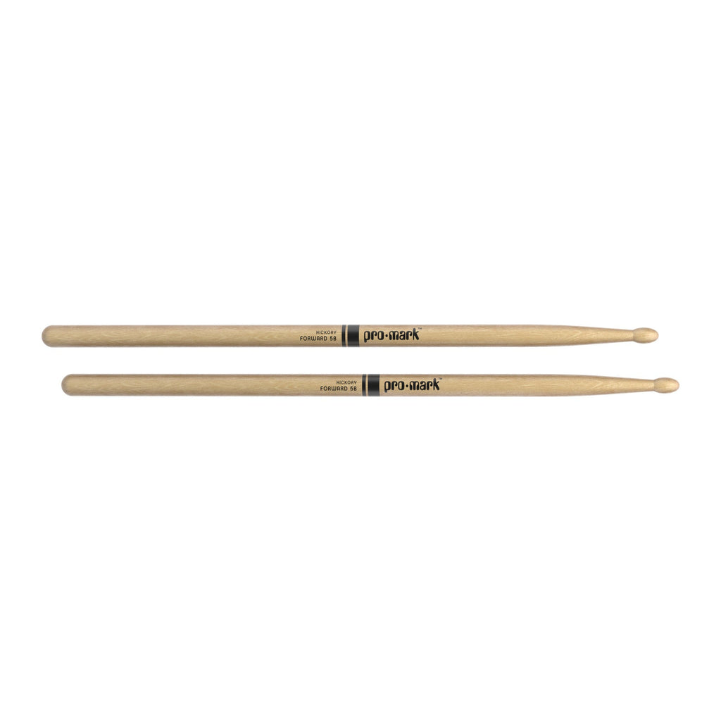 ProMark Classic Forward 5B Lacquered Hickory Wood Tip Drum Sticks