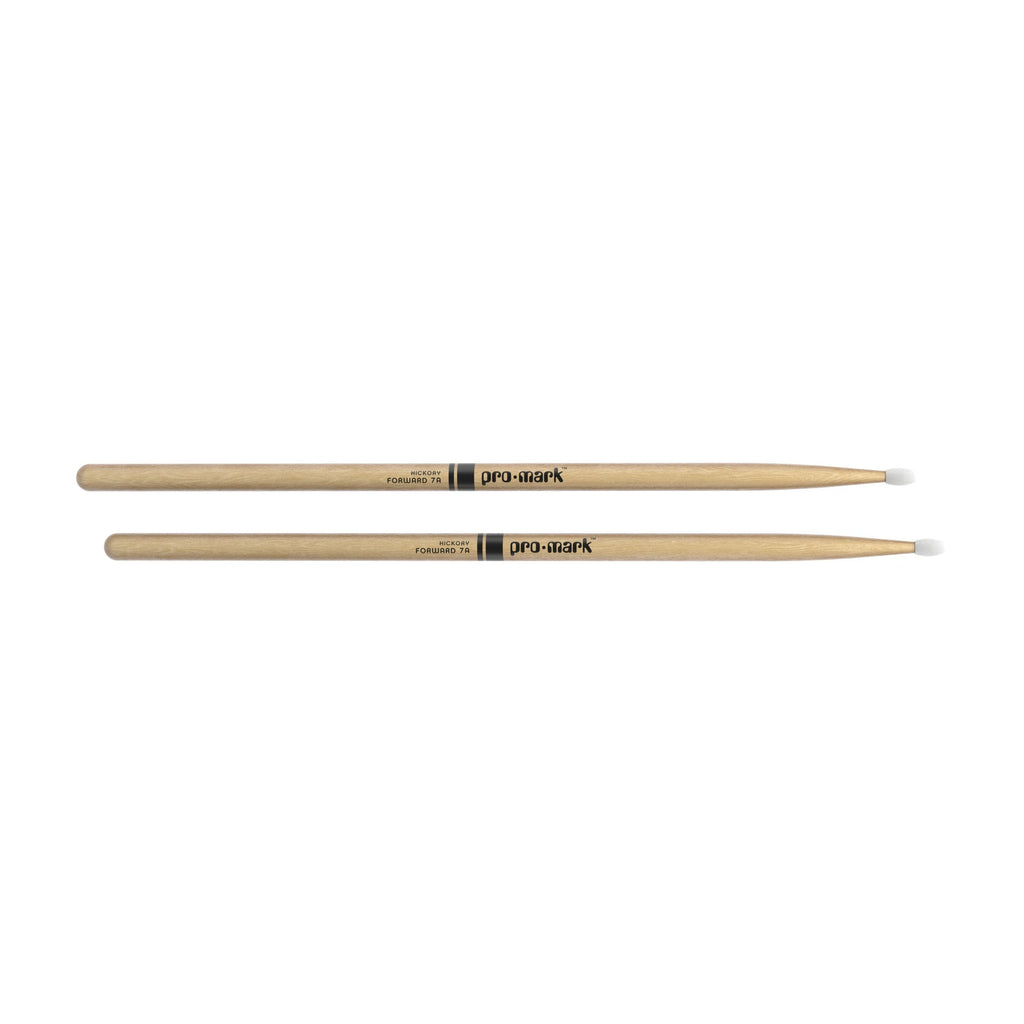 ProMark Classic Forward 7A Lacquered Hickory Nylon Tip Drum Sticks