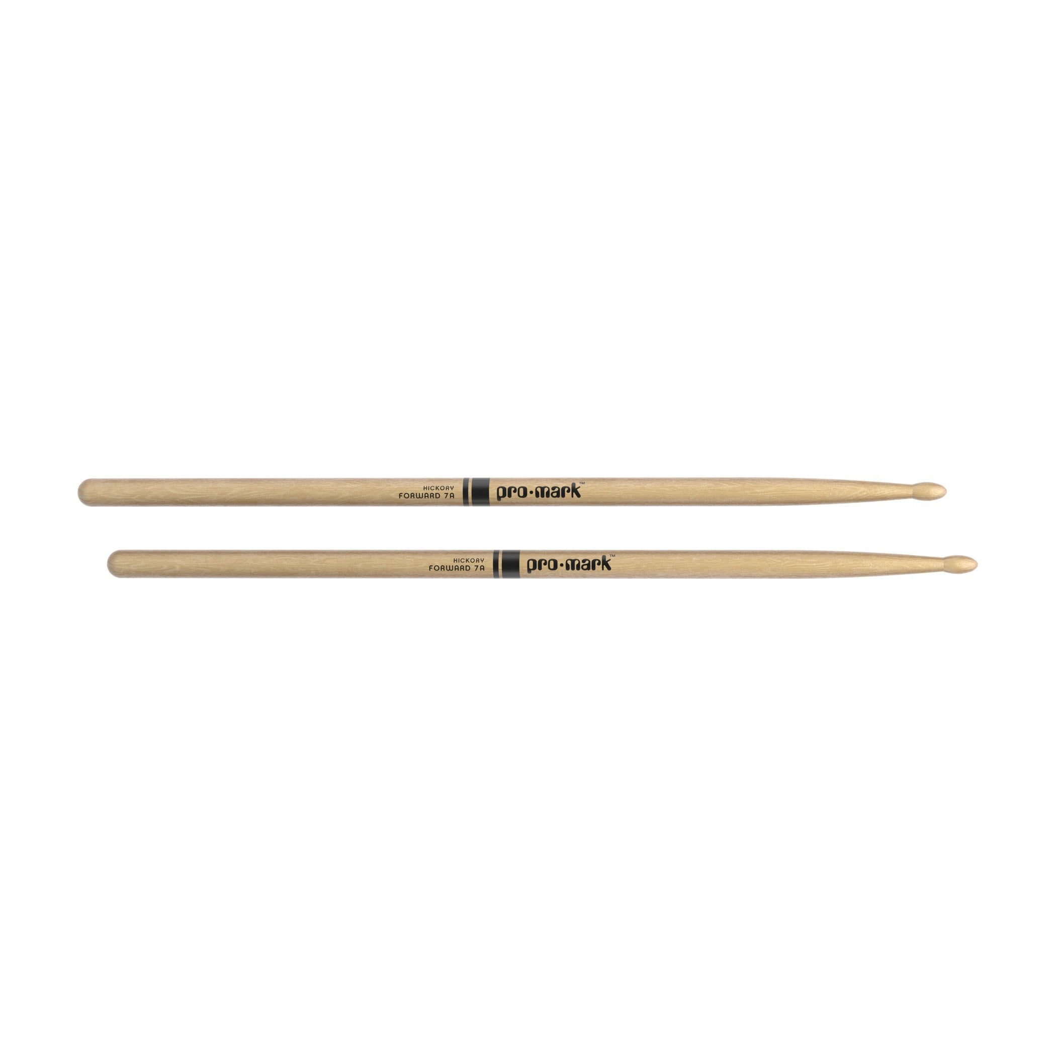 ProMark Classic Forward 7A Lacquered Hickory Wood Tip Drum Sticks