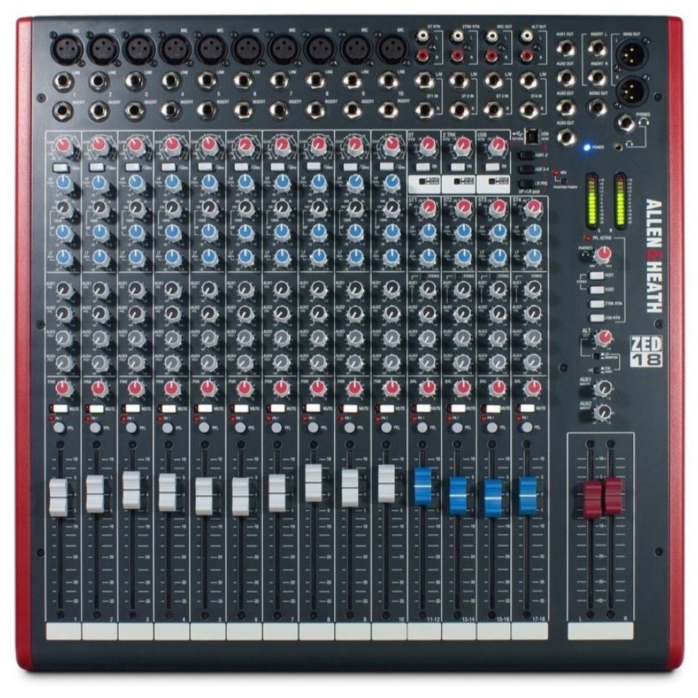 Allen & Heath ZED-18 USB Mixer