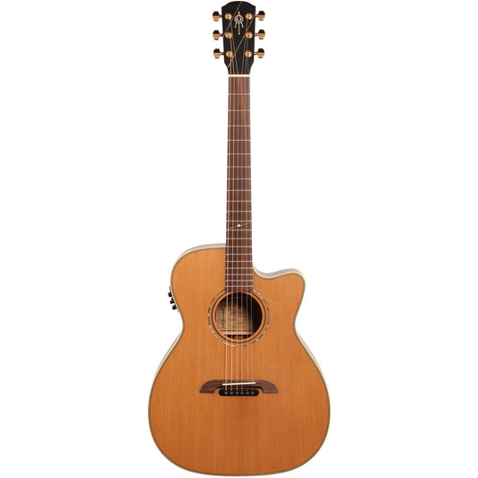 Alvarez WY1 Yairi Folk Cutaway Acoustic-Electric Guitar (with Case), Natural