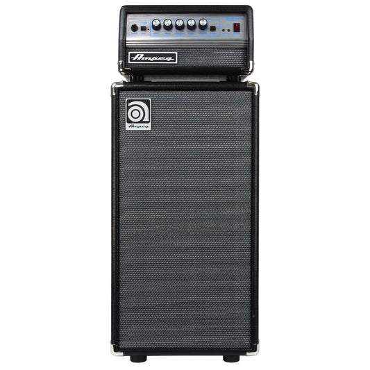 Ampeg Micro VR Bass Amplifier Half Stack with SVT Micro VR Head and SVT210AV Micro Classic Cabinet