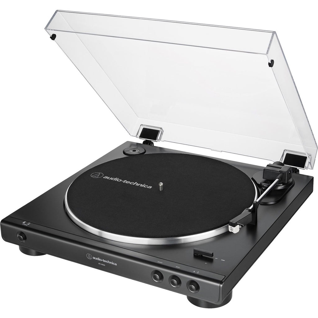 Audio-Technica AT-LP60X Belt-Drive Turntable, Black