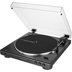 Audio-Technica AT-LP60X Belt-Drive Turntable, Black