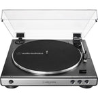 Audio-Technica AT-LP60X Belt-Drive Turntable, Gun Metal