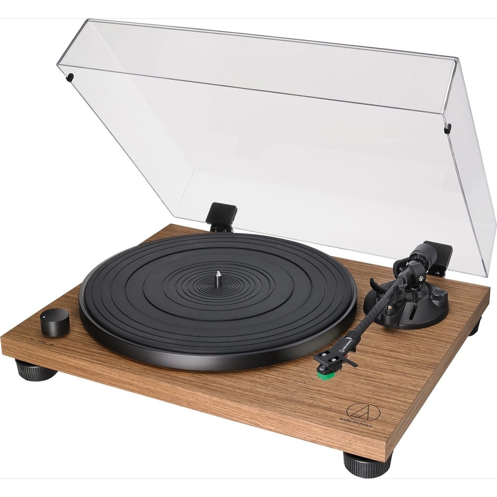 Audio-Technica AT-LPW40WN Wood Base Belt-Drive Turntable