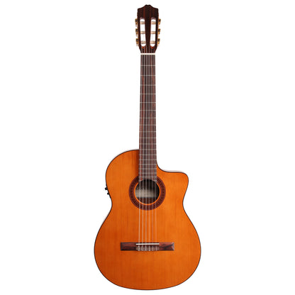 Cordoba C5-CE Classical Acoustic-Electric Guitar, Natural, Solid Cedar Top
