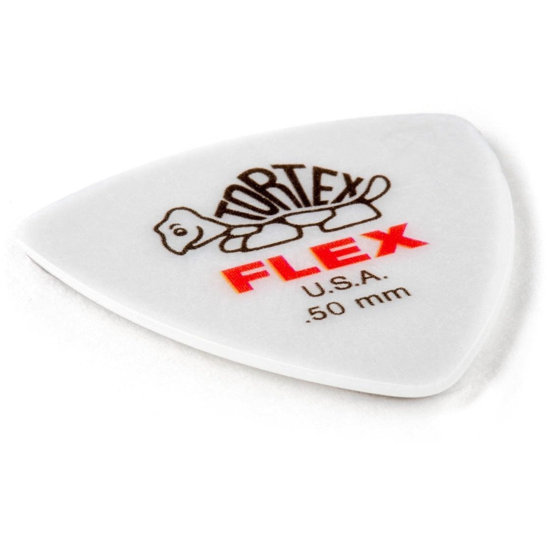 Dunlop 456 Tortex Flex Triangle Picks, 6-Pack, 0.50mm