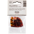 Dunlop 900 Guitar Thumbpicks, Shell, 9023P, 4-Pack, Large