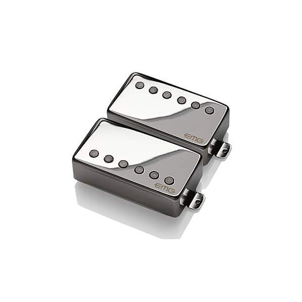 EMG JH Set Custom James Hetfield Signature Pickup Set, Chrome