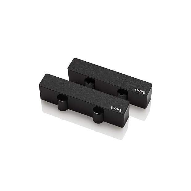 EMG J Set Bass Guitar Pickup Set, Black