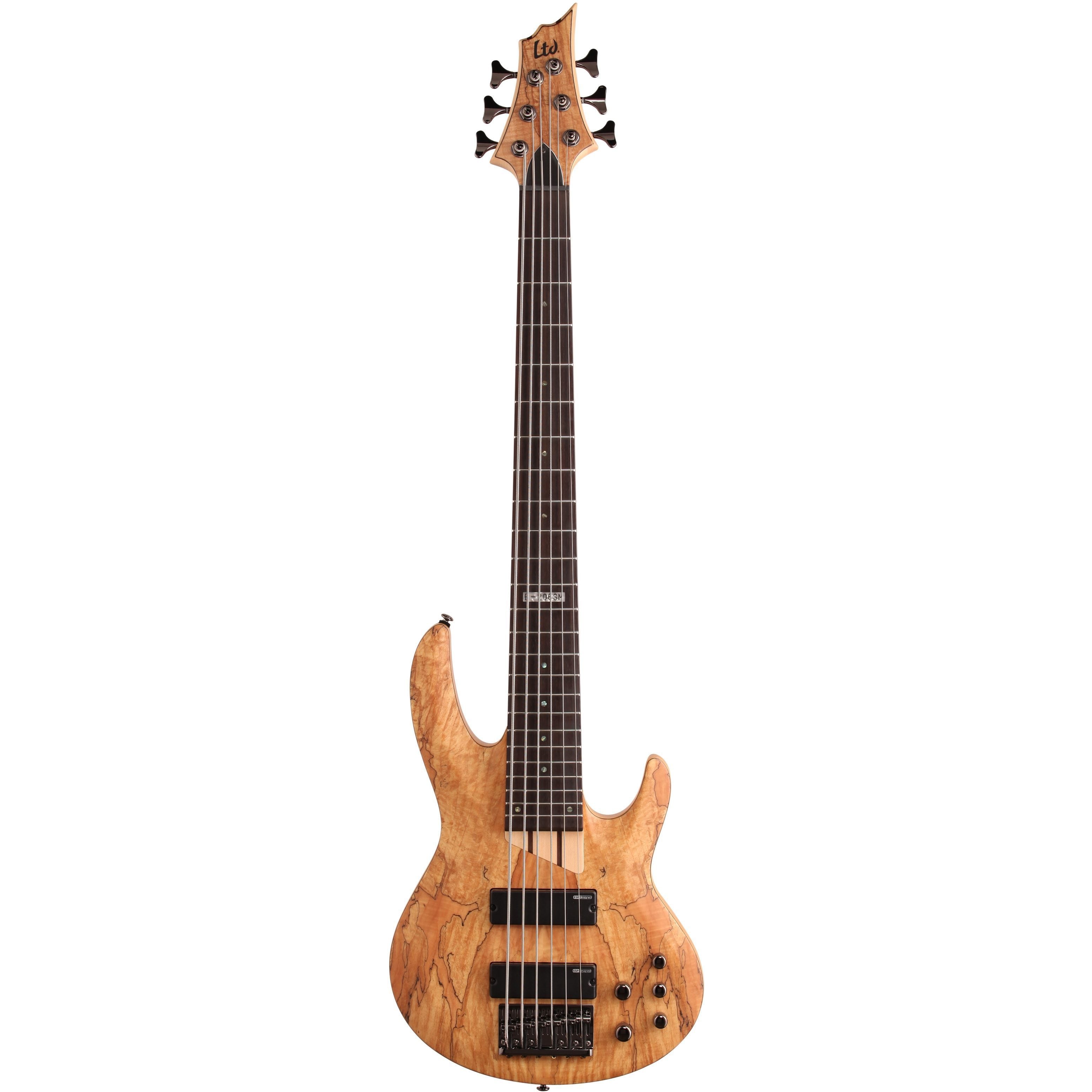 ESP LTD B206SM Natural Satin 6-String Electric Bass