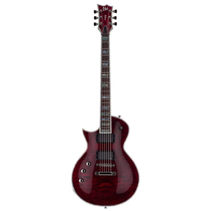 ESP LTD EC-1000 Electric Guitar, Left-Handed, See Thru Blk Cherry