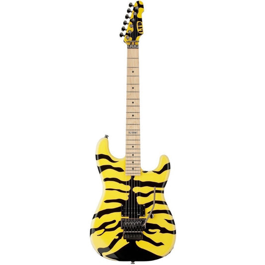 ESP LTD GL200 George Lynch Signature Series Electric Guitar, Yellow Tiger