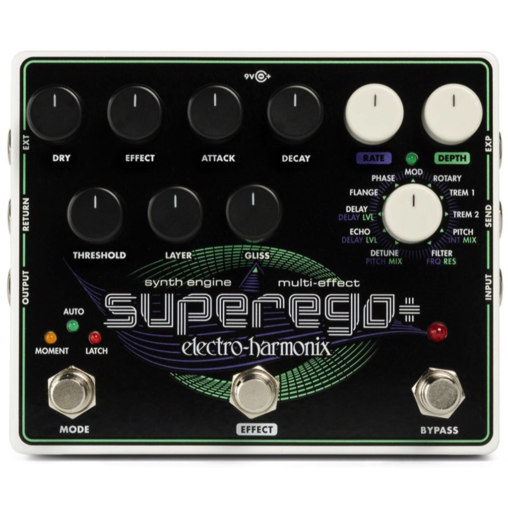 Electro-Harmonix Superego Plus Synth Multi-Effects Pedal