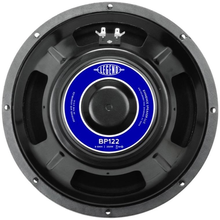 Eminence Legend BP122 Bass Speaker (500 Watts), 8 Ohms, 12 Inch
