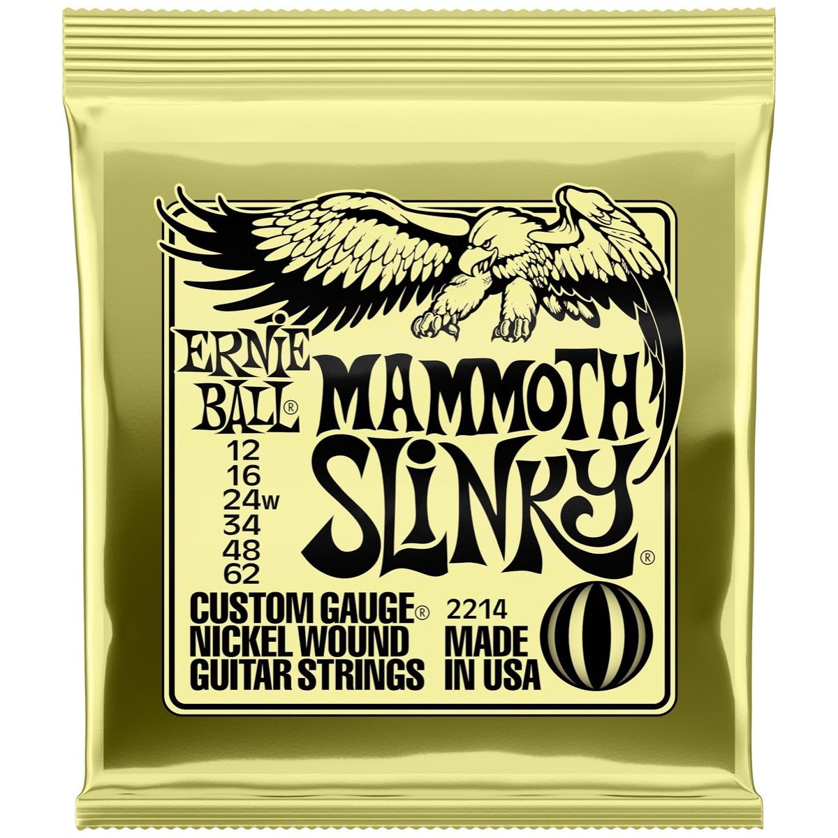 Ernie Ball 2214 Mammoth Slinky Electric Guitar Strings