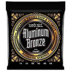 Ernie Ball Light Aluminum Bronze Acoustic Guitar Strings 11-52 Gauge