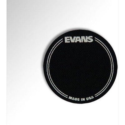 Evans EQ PB1 Nylon Single Pedal Patch, Black, 2-Pack