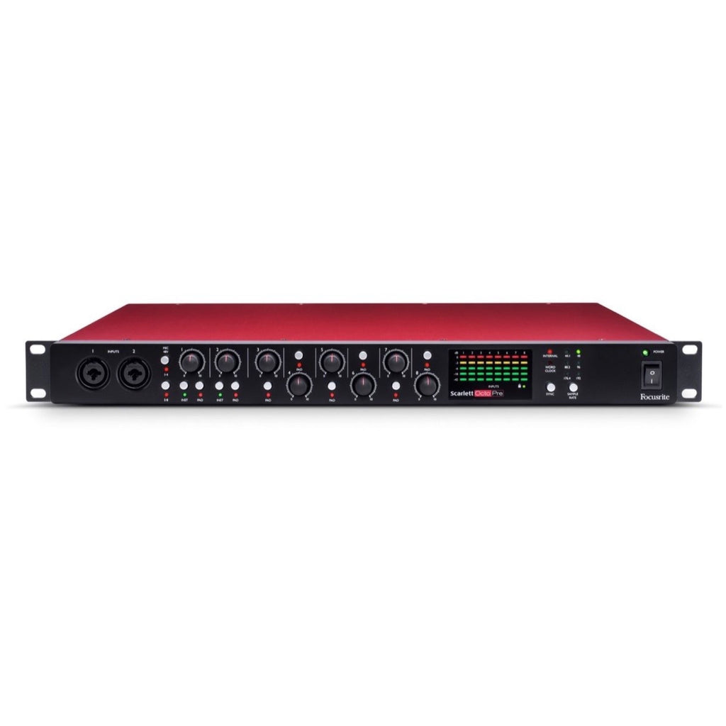 Focusrite Scarlett OctoPre Multi-channel Microphone Preamplifier