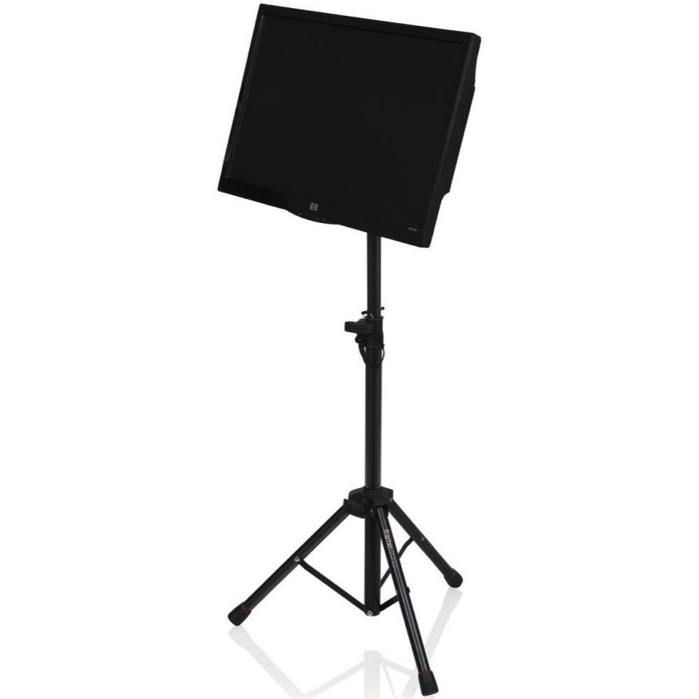 Gator Frameworks Compact Adjustable Media Tray with Tripod Stand