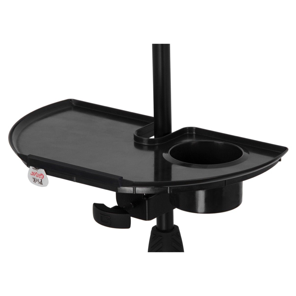 Gator GFW-MICACCTRAY Microphone Stand Accessory Tray with Drink Holder