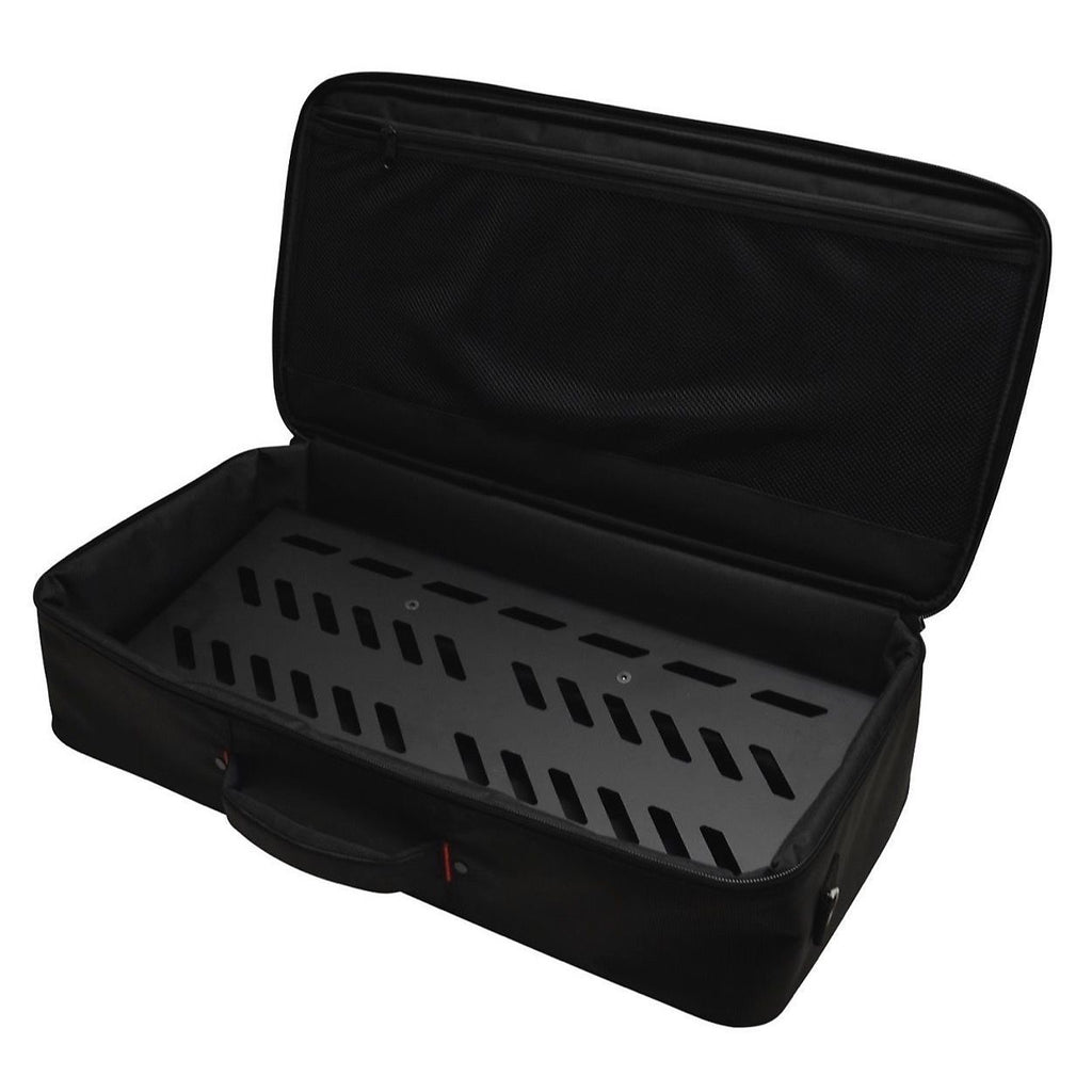 Gator GPB-BAK-1 Aluminum Guitar Pedalboard (with Carry Bag), Black