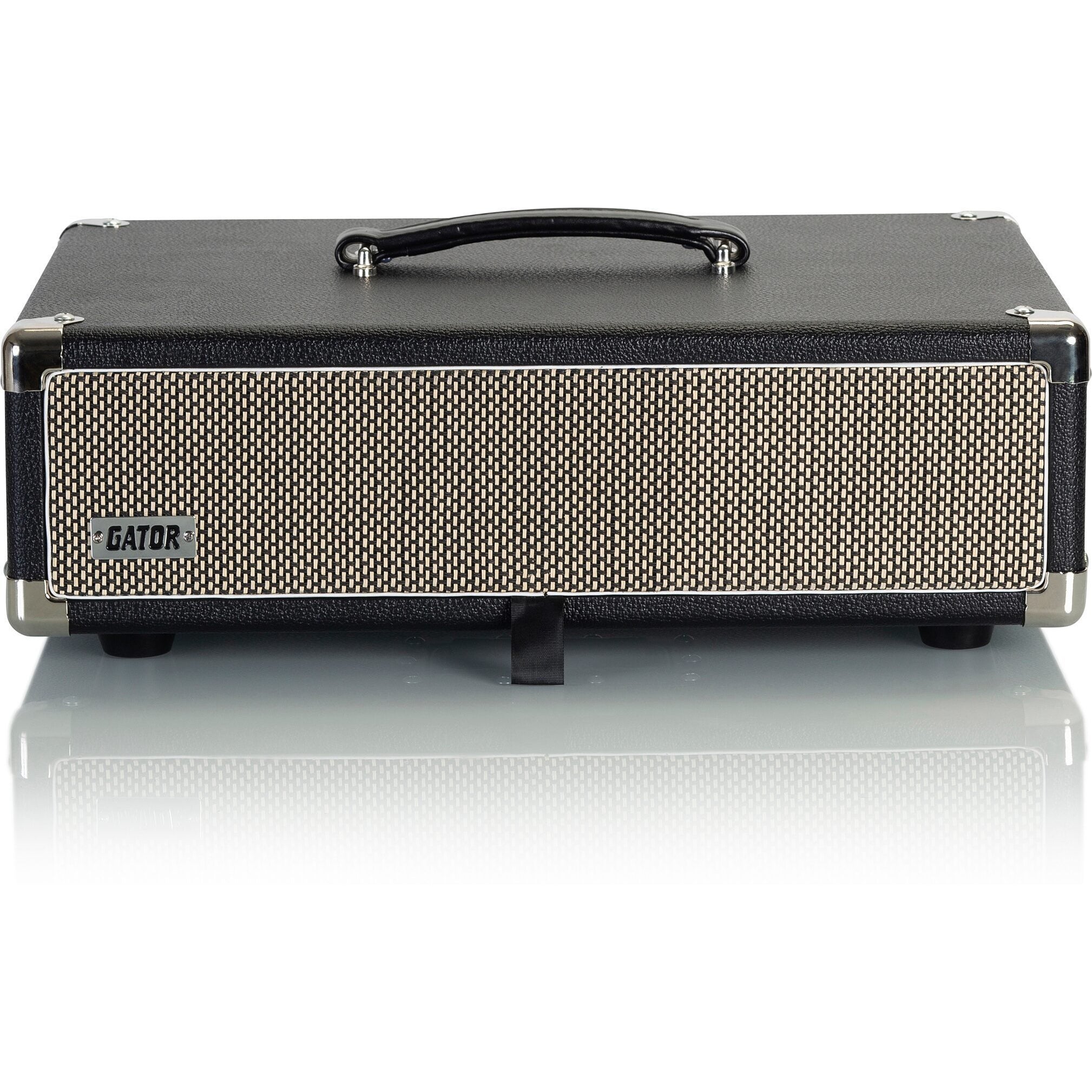 Gator GR-RETRORACK Vintage Amp Vibe Rack Case, Black, GR-RETRORACK-2BK, 2-Space