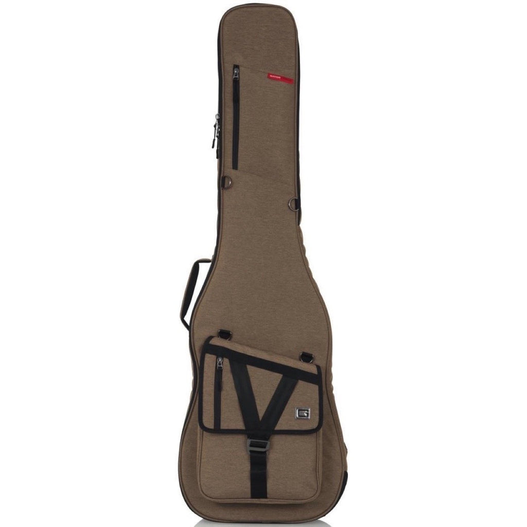 Gator Transit Series Electric Bass Guitar Gig Bag, Tan