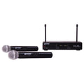 Gemini UHF-02M Dual Handheld Microphone Wireless System, Band S12