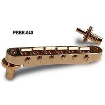 Gibson Nashville Tune-O-Matic Bridge with Assembly, Gold