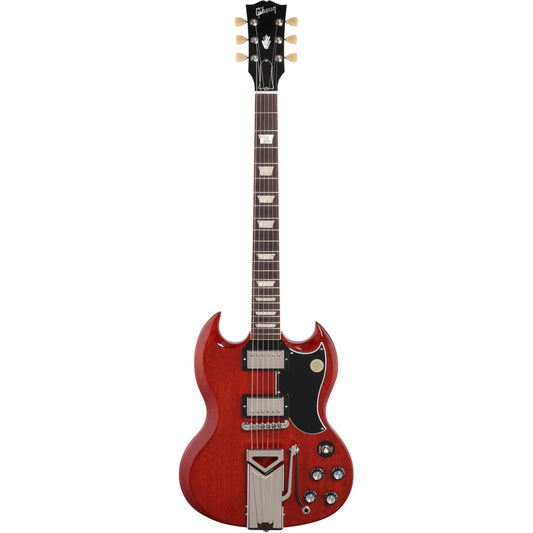 Gibson SG Standard '61 Sideways Vibrola Electric Guitar, Vintage Cherry