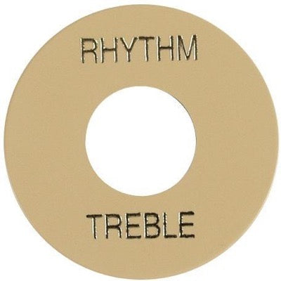 Gibson Switch Washer, Creme with Gold Imprint