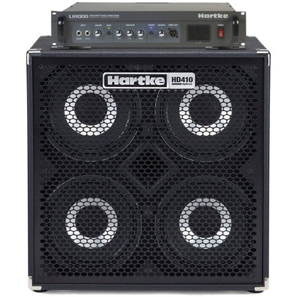 Hartke LH1000 Bass Head with HD410 Bass Cabinet Half Stack Pack