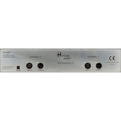 Heritage Audio HA-609A Dual Mono Stereo Compressor