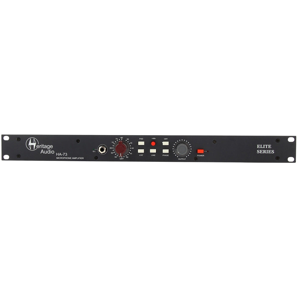 Heritage Audio HA 73 Elite Series Microphone Preamplifier