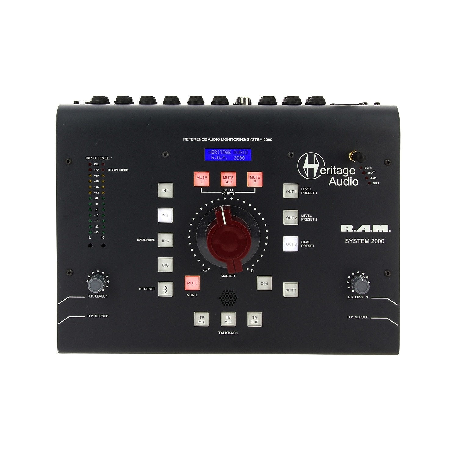 Heritage Audio RAM System 2000 Desktop Monitoring Controller