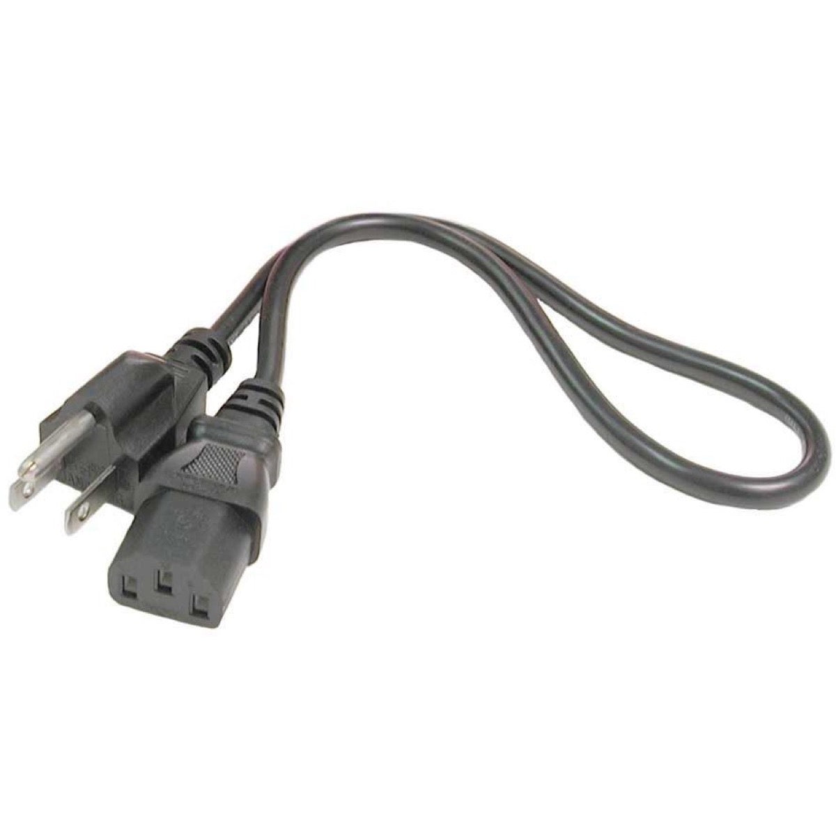 Hosa 3-Wire Grounded Straight Power Cable, PWC148, 8 Foot