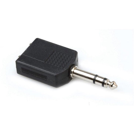 Hosa GPP-359 Dual Female TRS 1/4 Inch to Male TRS 1/4 Inch Adapter