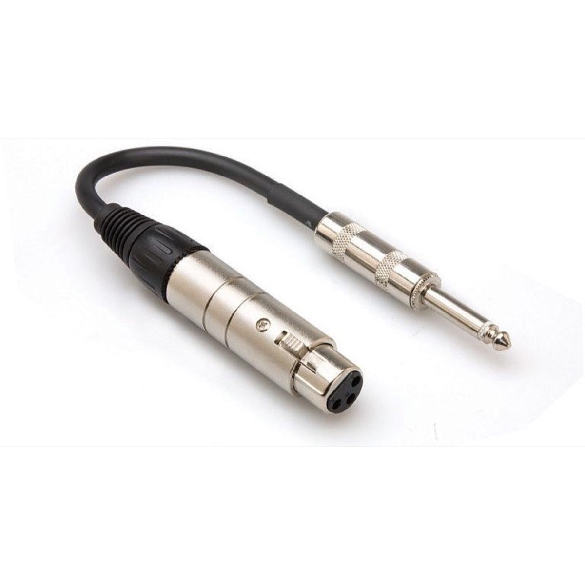 Hosa MIT-176 XLR Female to Female TS 1/4 Inch Impedance Transformer, 6 Inch