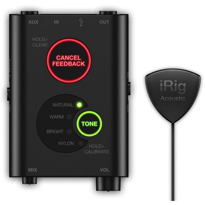 IK Multimedia iRig Acoustic Stage Microphone System for Acoustic Guitar