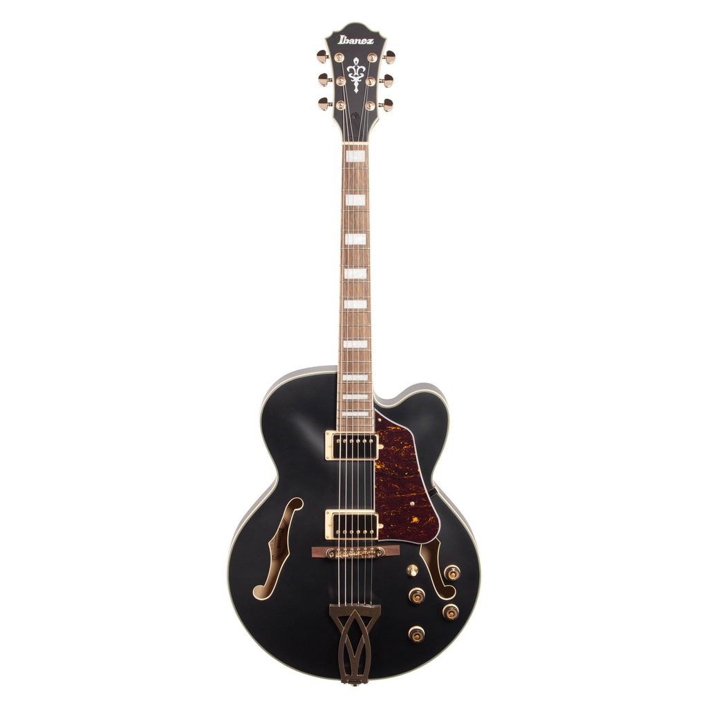 Ibanez AF75G Artcore Hollowbody Electric Guitar, Black Flat