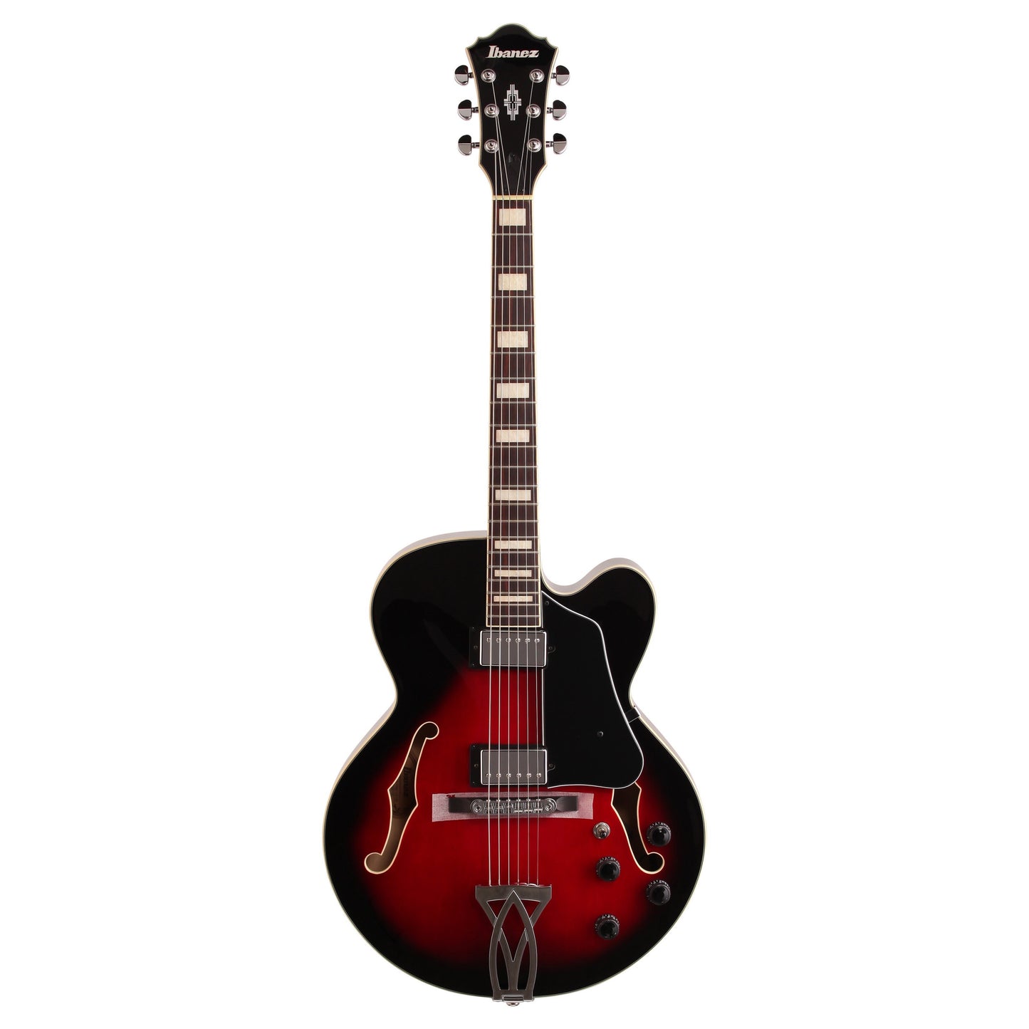 Ibanez AF75 Artcore Hollowbody Electric Guitar, Transparent Red